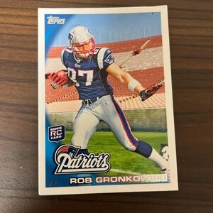 Topps Rob Gronkowski Rookie Card
